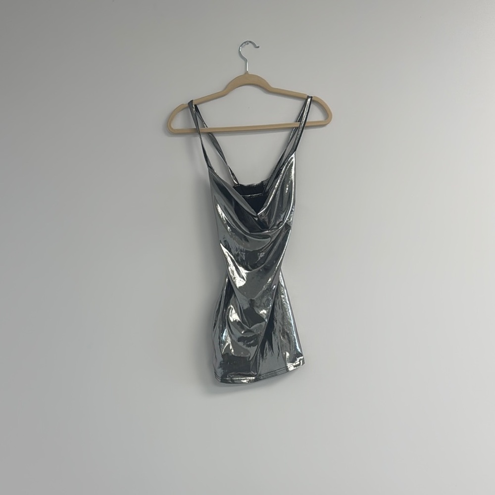 SILVER PARTY DRESS 🩶